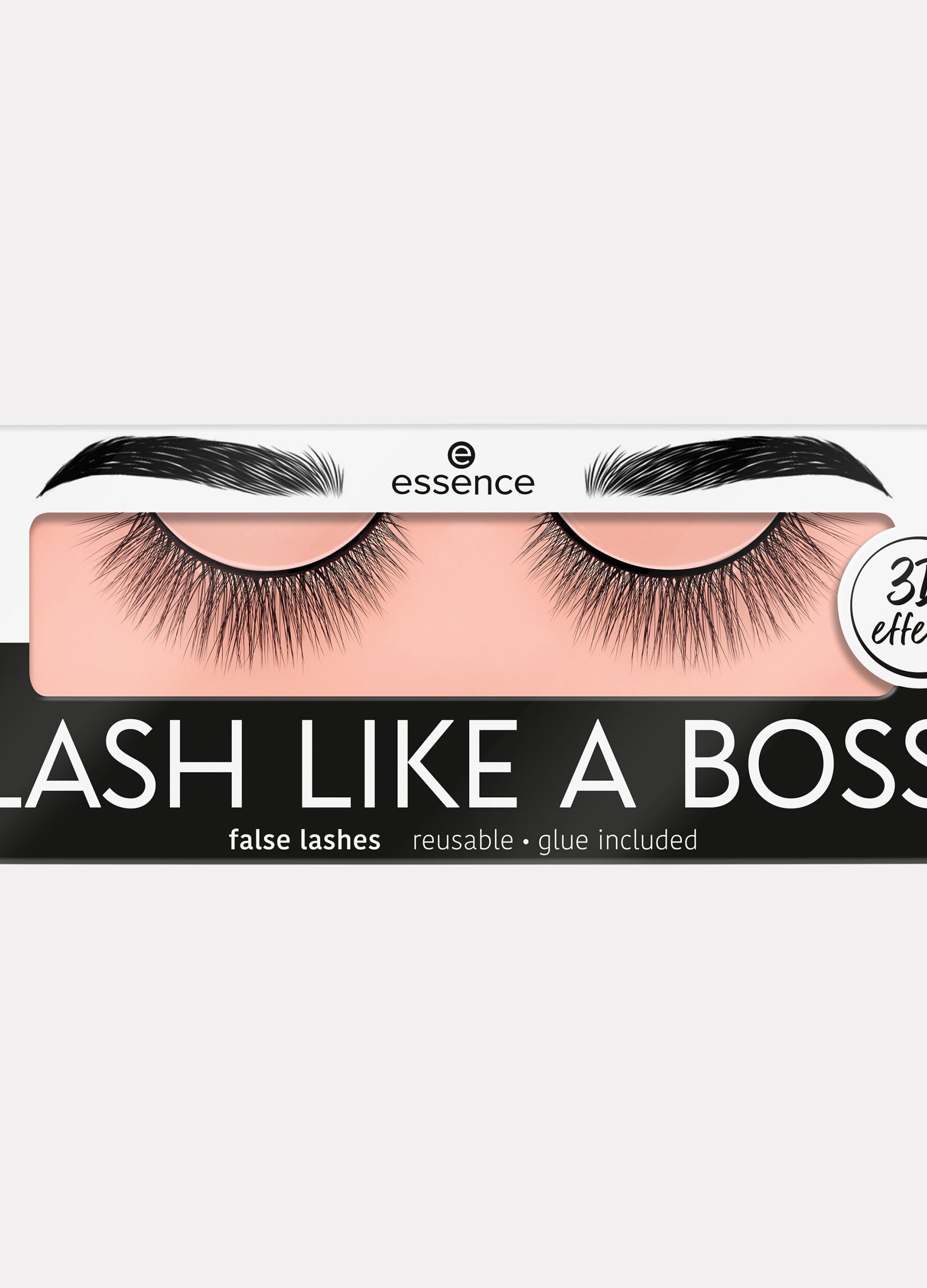 ESSENCE, Essence Lash Like A Boss Ciglia Finte 03, Donna, Nero, Taglia: FASUL