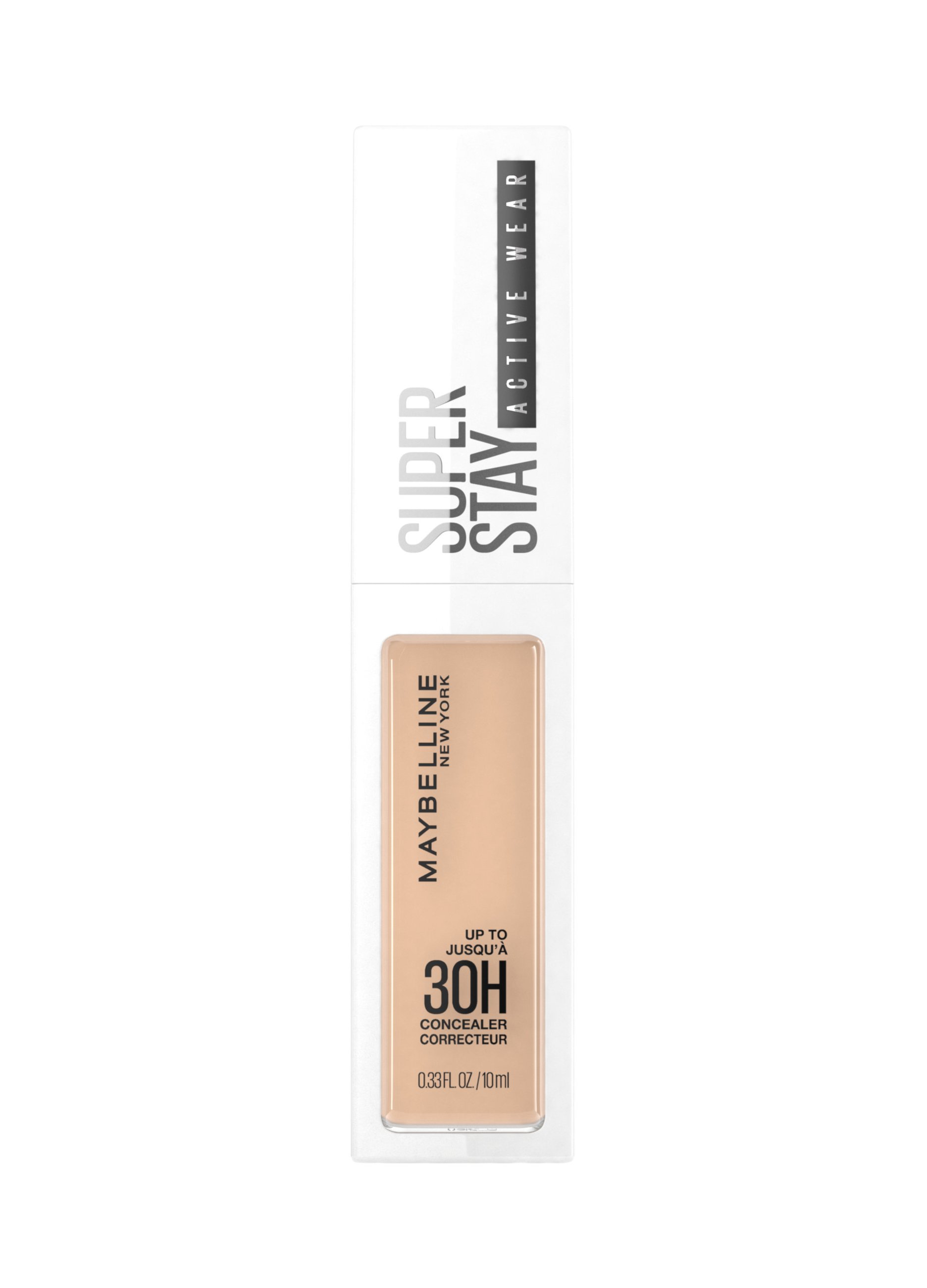 Maybelline , Correttore Super Stay 30h 20 Sand 10ml., Donna, 20 Sand, Taglia: FASUL