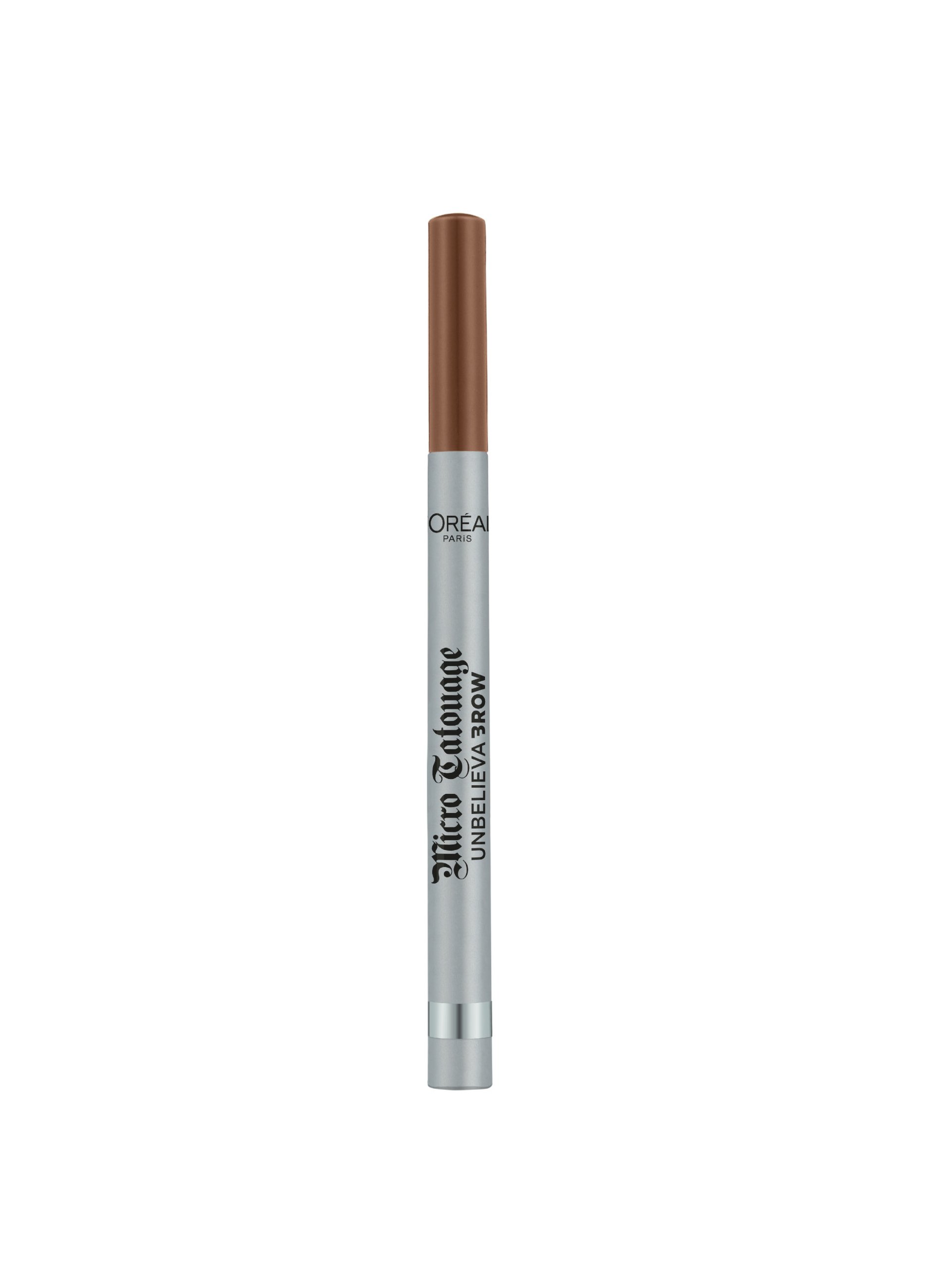 L'OREAL, L'oréal Paris Unbelievabrow Micro Tatouage, Pennarello Per Sopracciglia, Effetto Microblading, Dark Blonde (103)., Donna, Giallo ocra, Taglia