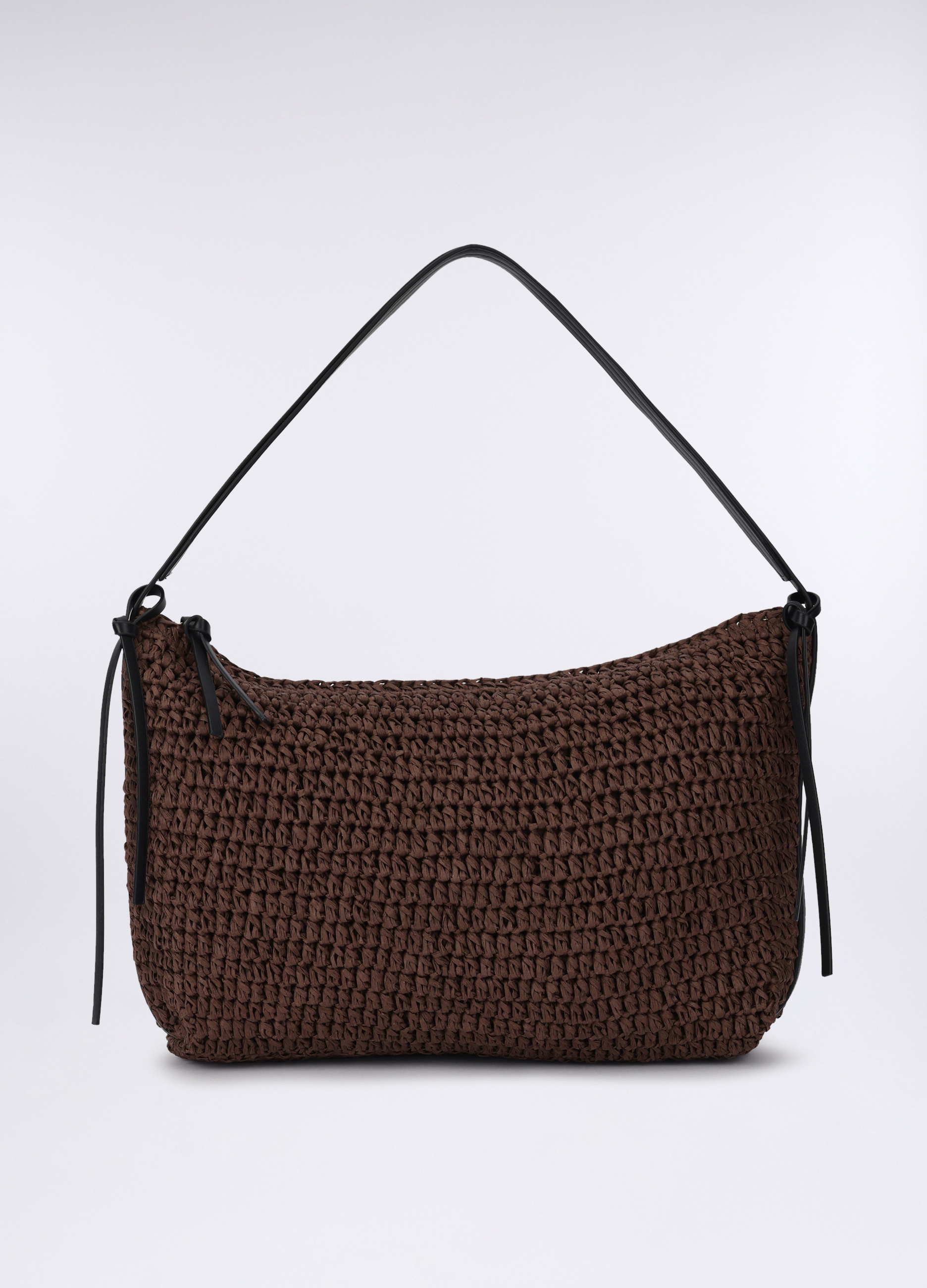 Upim, Borsa Crochet Donna, Marrone cioccolato, Taglia: ONE SIZE