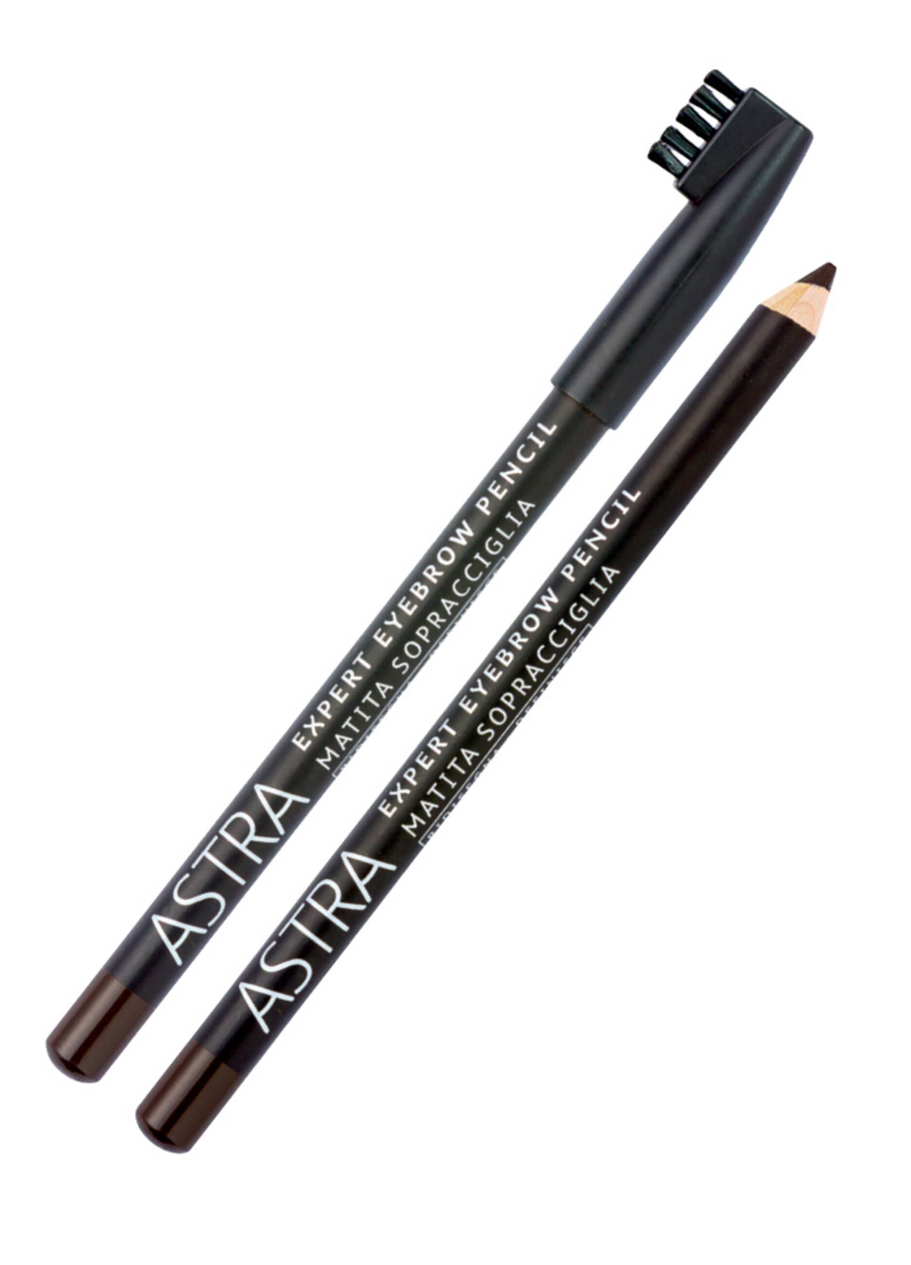 Giufra Srl Astra - Expert Eye Brow Pencil - Matita Sopracciglia Con Pettinino N. Eb1 Black - Immagine 9