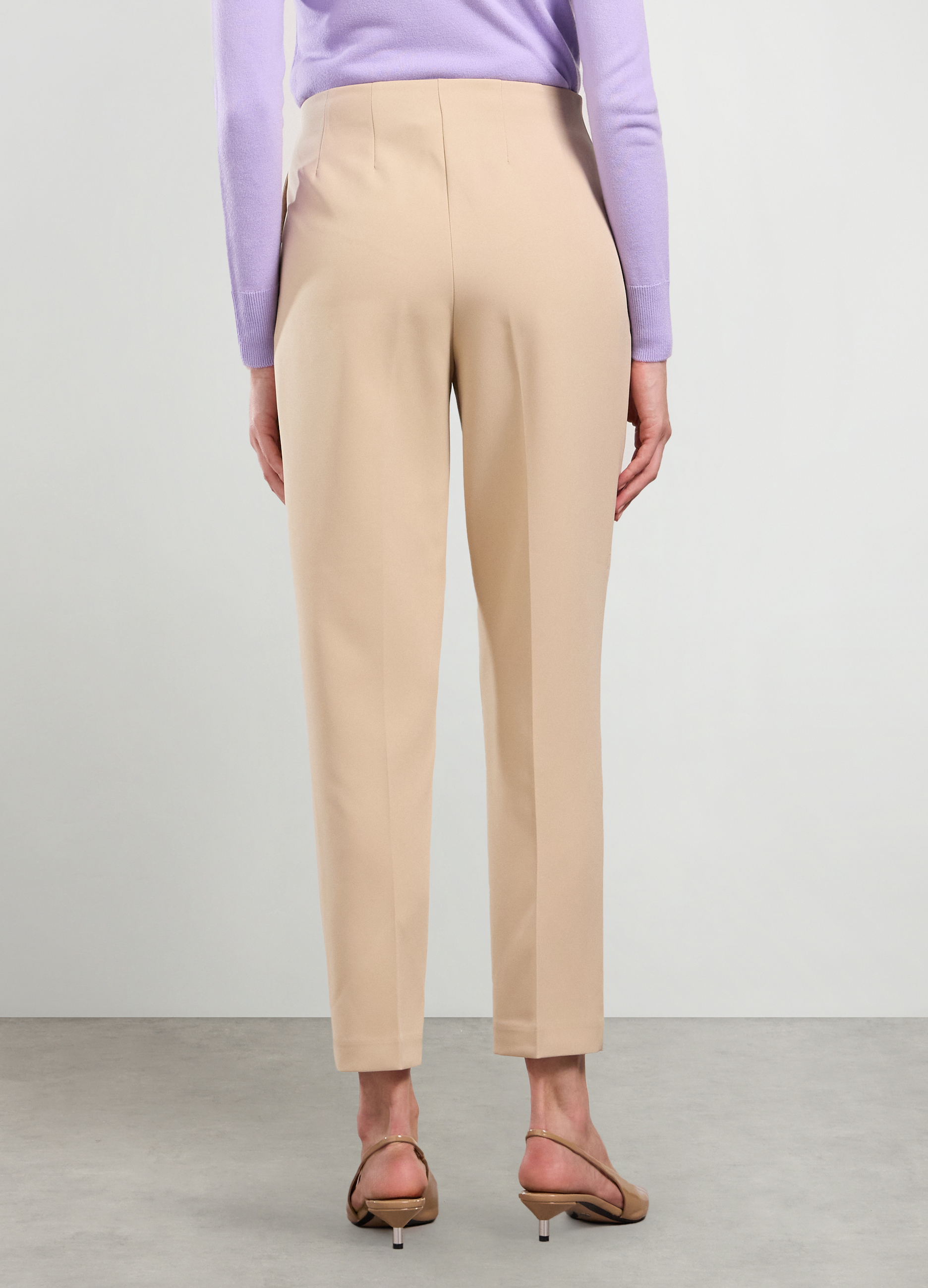 Upim, Treggings In Tessuto Stretch Donna, Beige Chiaro, Taglia: 52-image