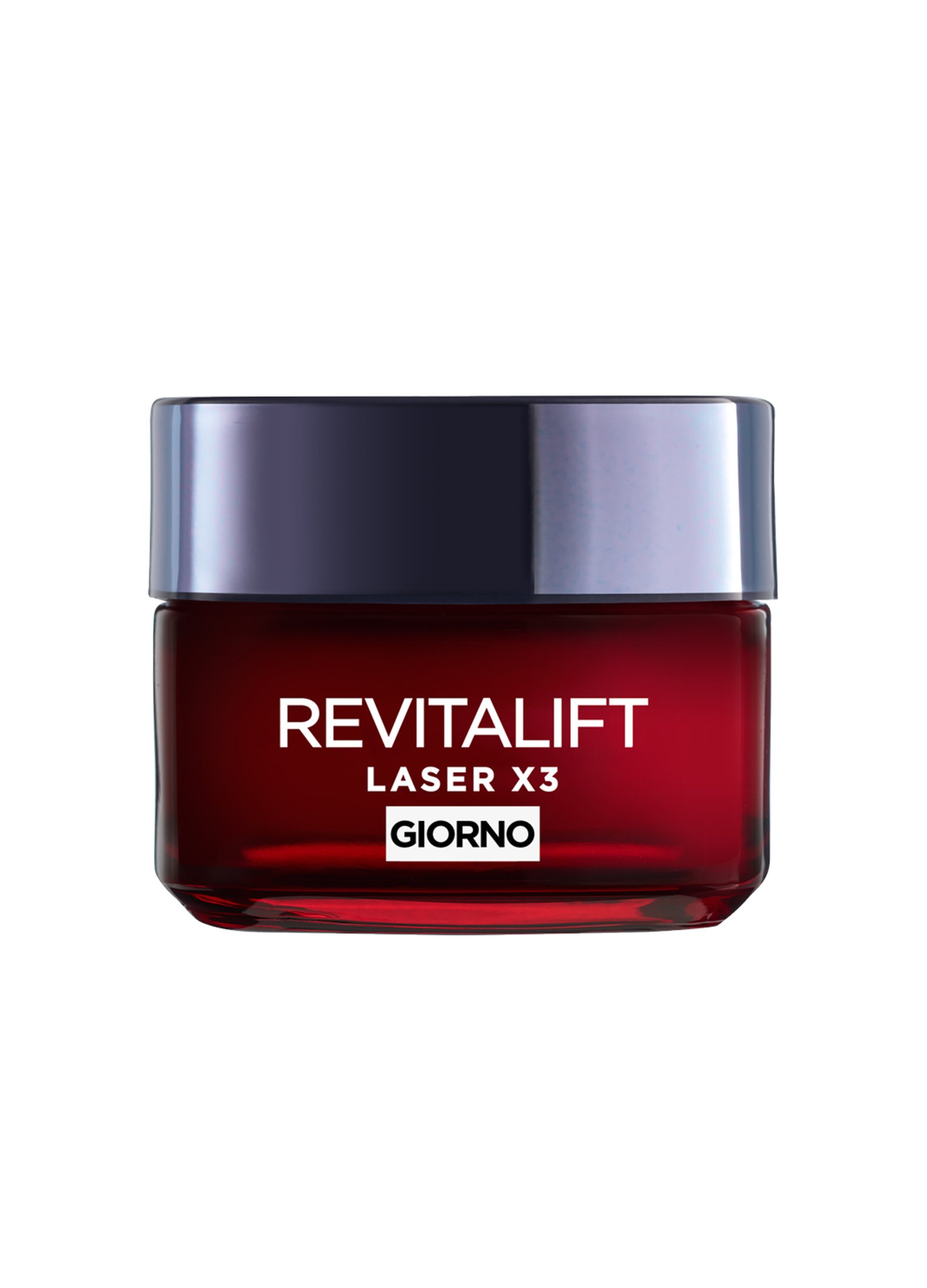 L'OREAL, L'oréal Paris Crema Viso Giorno Revitalift Laser X3, Azione Antirughe Anti-età Con Acido Ialuronico E Pro-xylane, 50 Ml., Donna, Bianco,