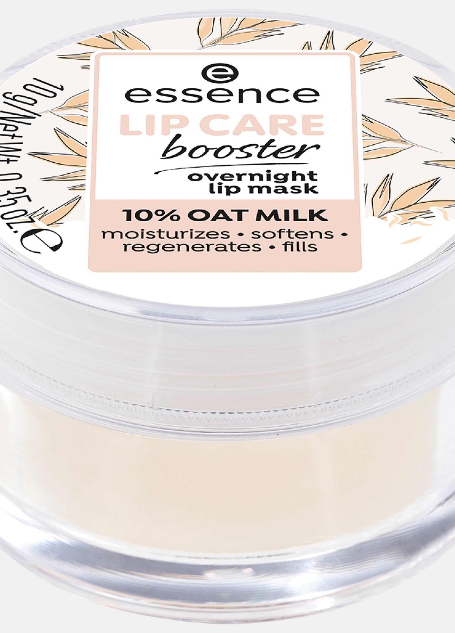 ESSENCE, Essence Lip Care Booster Maschera Labbra Notte, Donna, Giallo, Taglia: FASUL