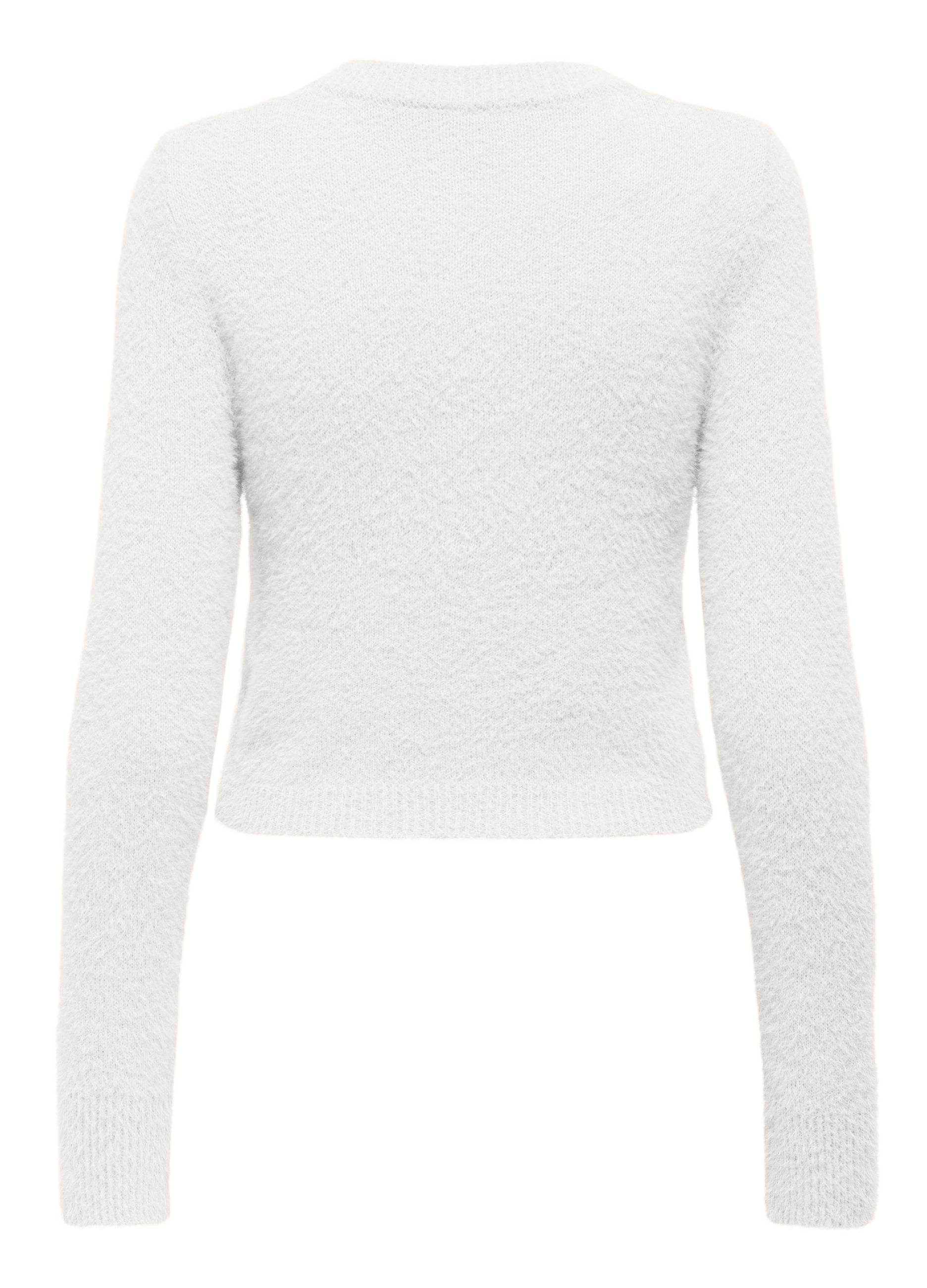 Upim, Tricot Tinta Unita Donna, Unisex, Bianco, Taglia: S-image