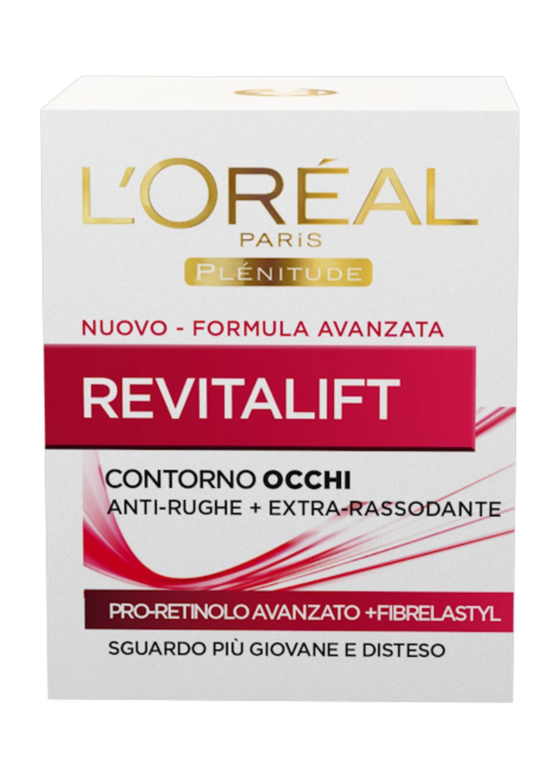 Loreal L'OREAL, L'oréal Paris Contorno Occhi Revitalift, Azione Anti-rughe Con Pro-retinolo Avanzato, 15 Ml., Donna, Bianco, Taglia: FASUL