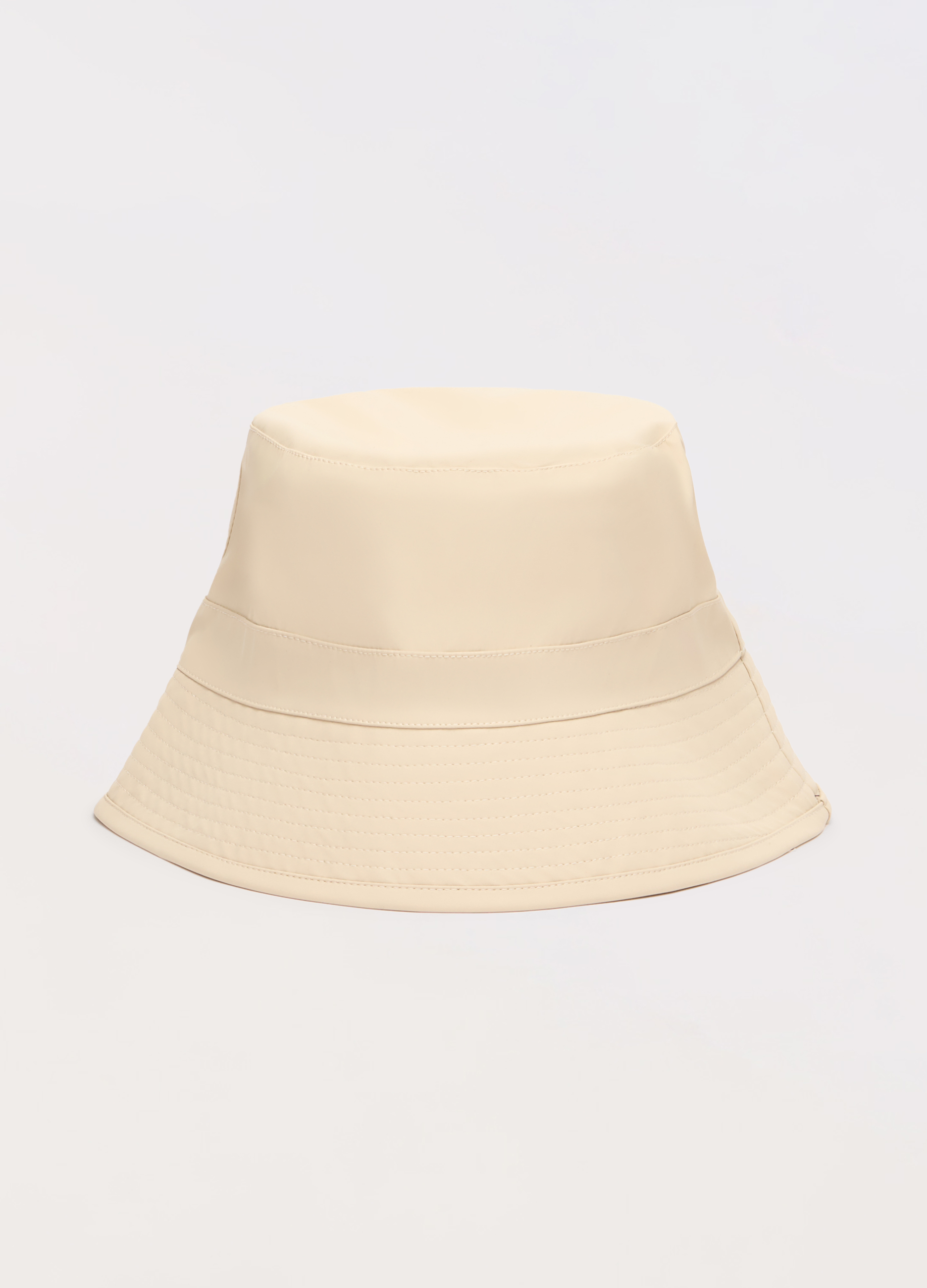 Image of UPIM HB, Bucket Hat Effetto Gommato Uomo, Bianco avorio, Taglia: L/XL