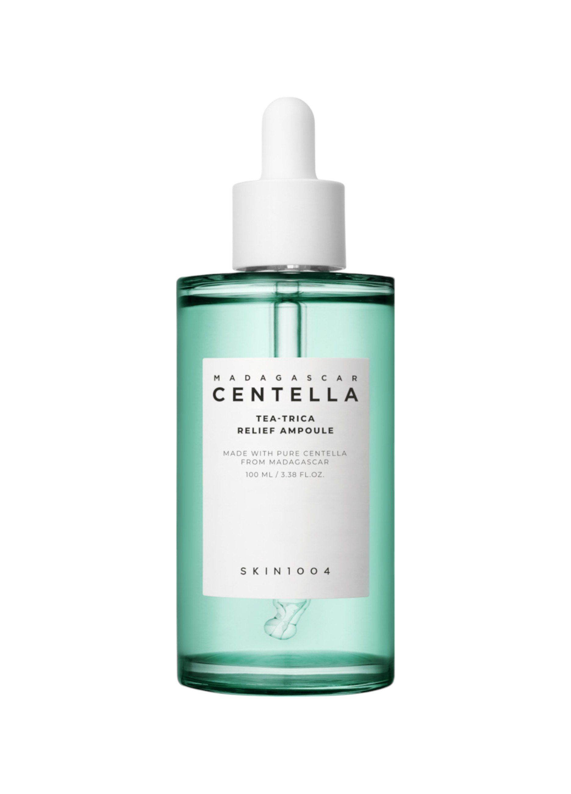 Upim, Madagascar Centella Tea-trica Relief Ampoule 100ml - Skincare Coreana, Unisex, Bianco, Taglia: FASUL
