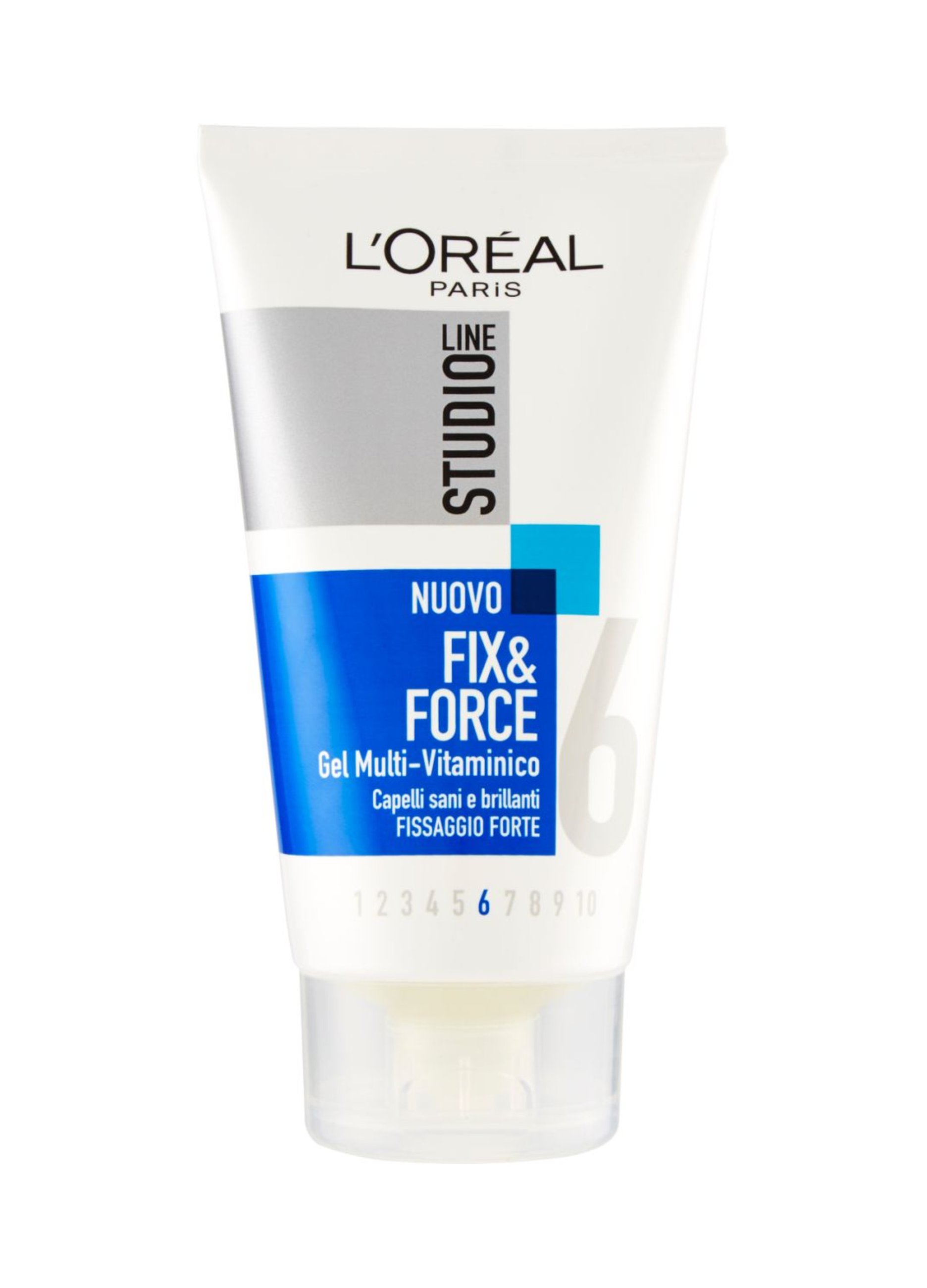 STUDIO LINE, L'oréal Paris Gel Per Capelli Studio Line Fix&force, Fissaggio Forte, 150ml., Donna, Bianco, Taglia: FASUL