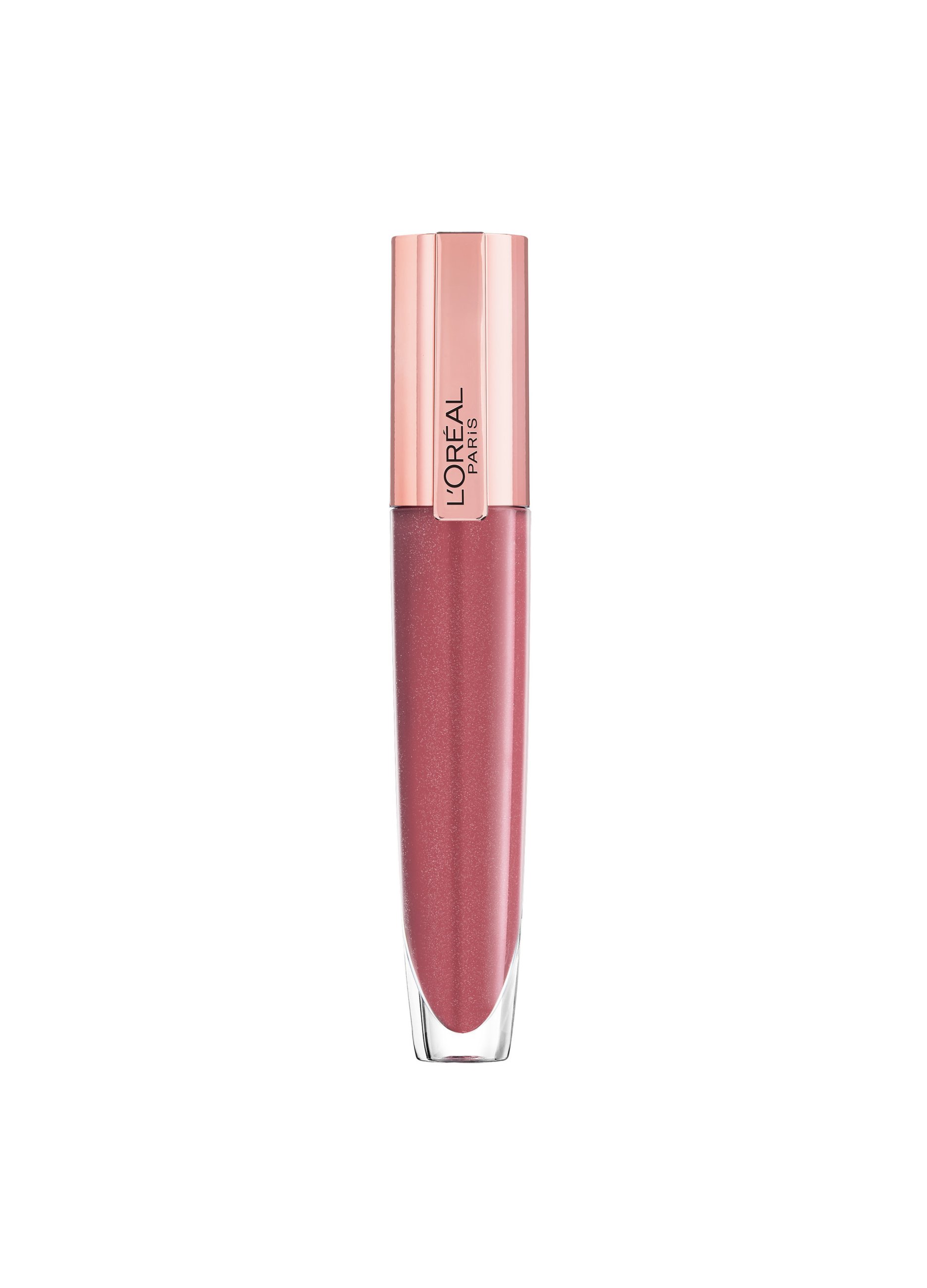 Loreal L'OREAL, L’oreal Paris Gloss Volumizzante Brilliant Signature, Lucidalabbra A Lunga Durata, I Assert, 6,4 Ml., Donna, Rosa cipolla, Taglia: FAS
