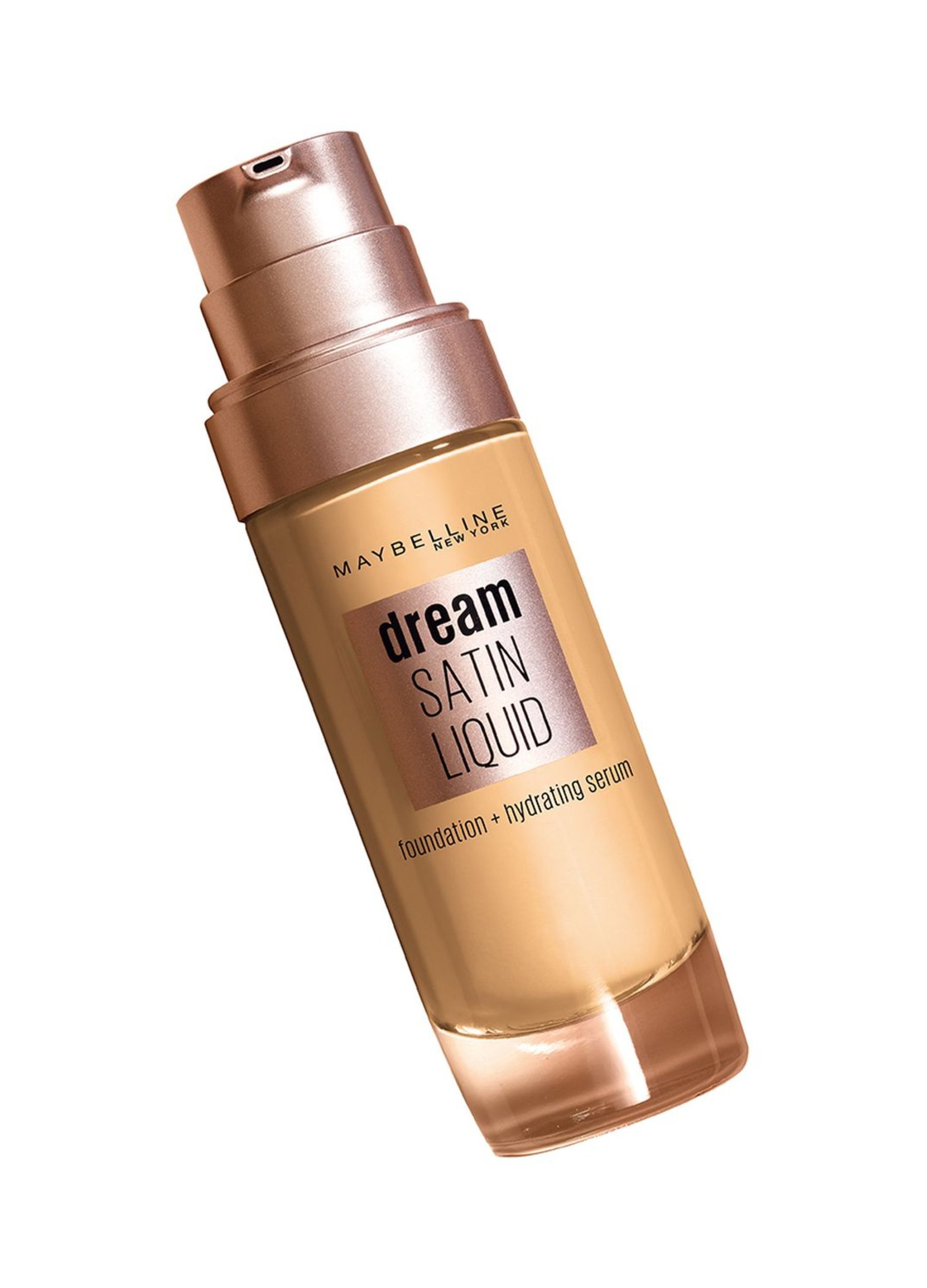 Maybelline , New York Fondotinta Dream Satin Liquid, Look Naturale, Effetto Satinato, Miel., Donna, Miel, Taglia: FASUL