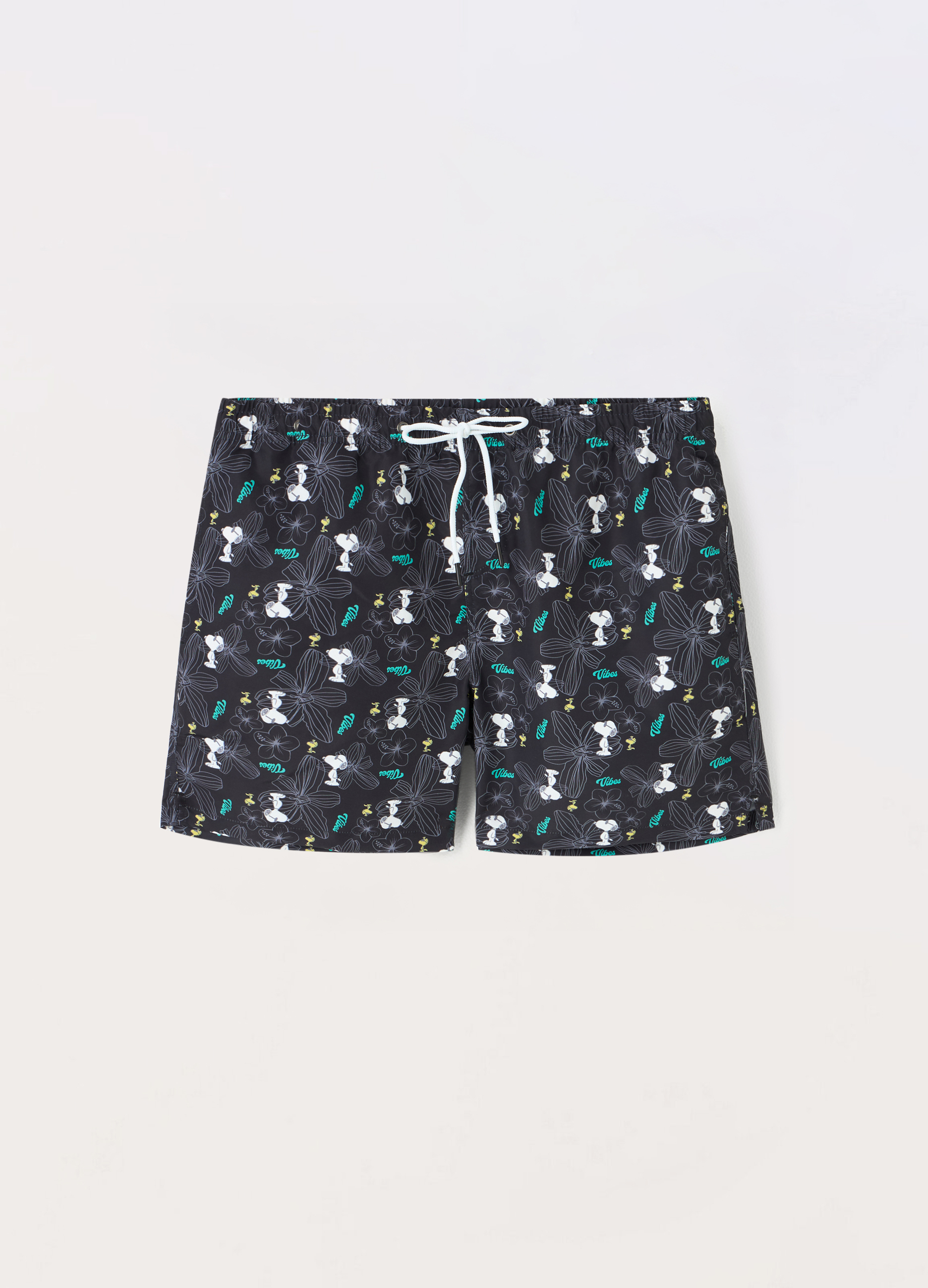 UPIM HB, Boxer Mare Con Stampa Snoopy A Fantasia Uomo, Nero grafite, Taglia: M