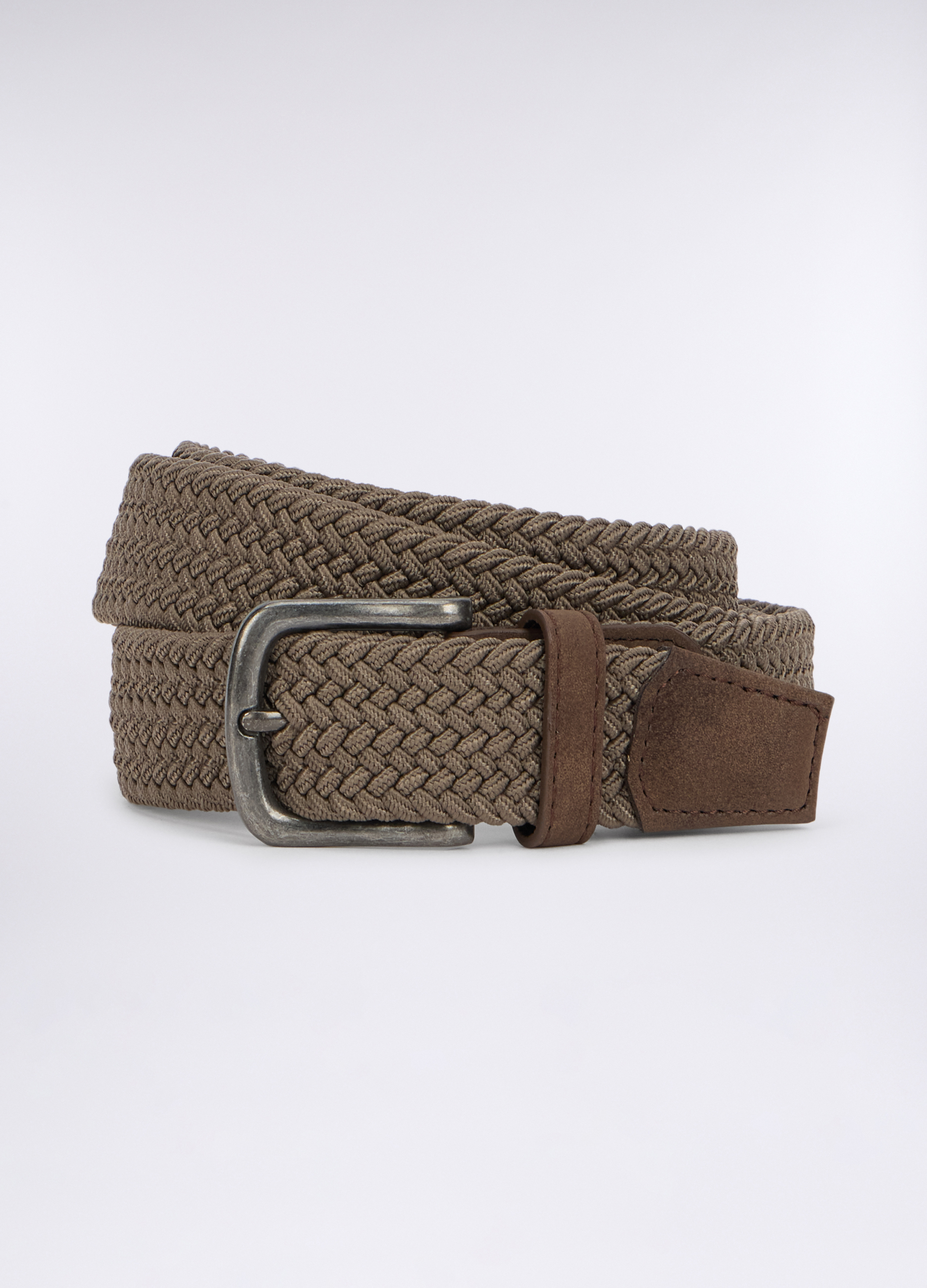 Upim Uomo Marrone Khaki Cintura Intrecciata Taglia: 90-95 Cm