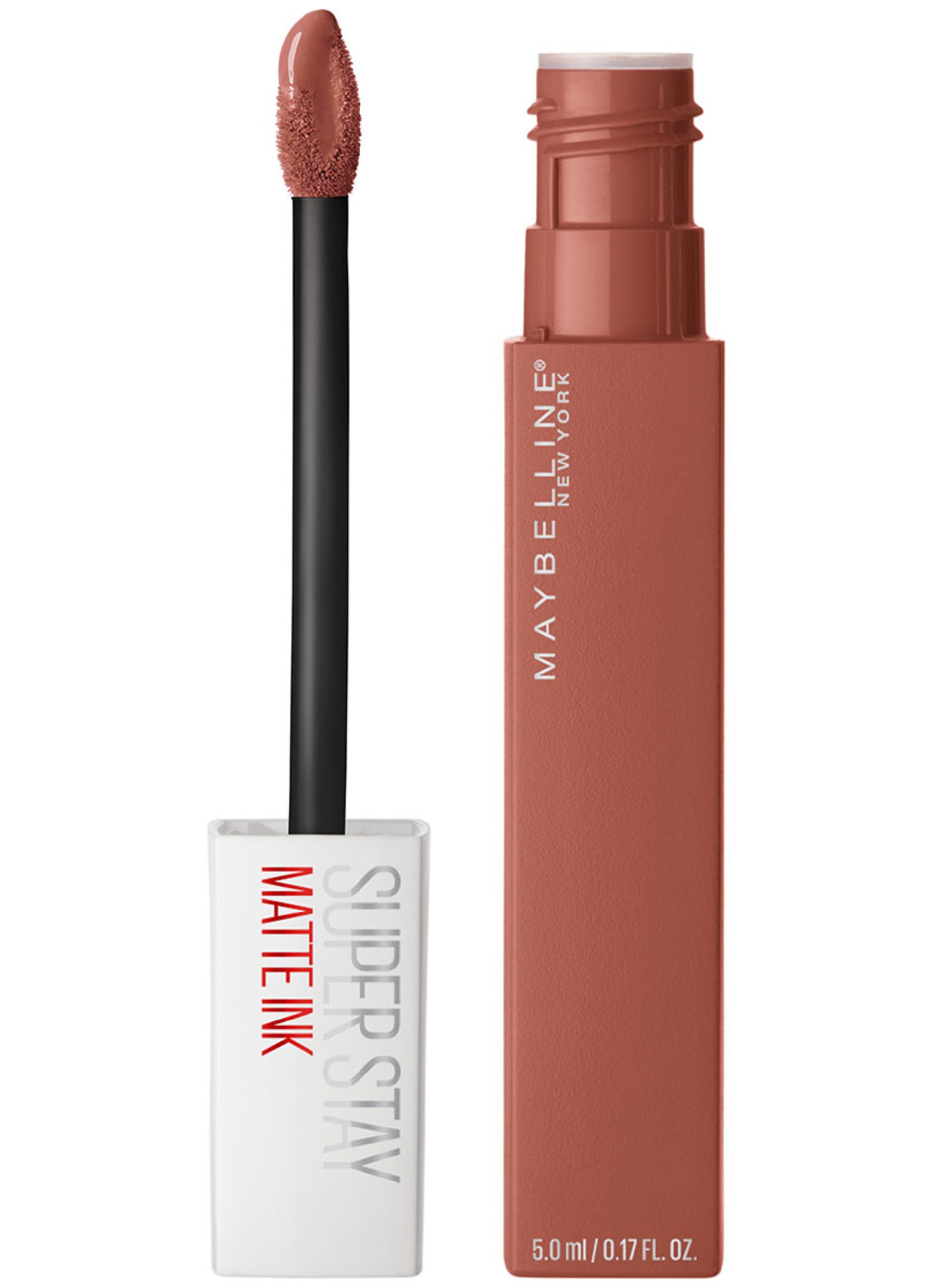 Maybelline New York Rosso/Giallo Superstay Matte Ink Rossetto Liquido 70 Amazonian, 5 Ml - Immagine 8