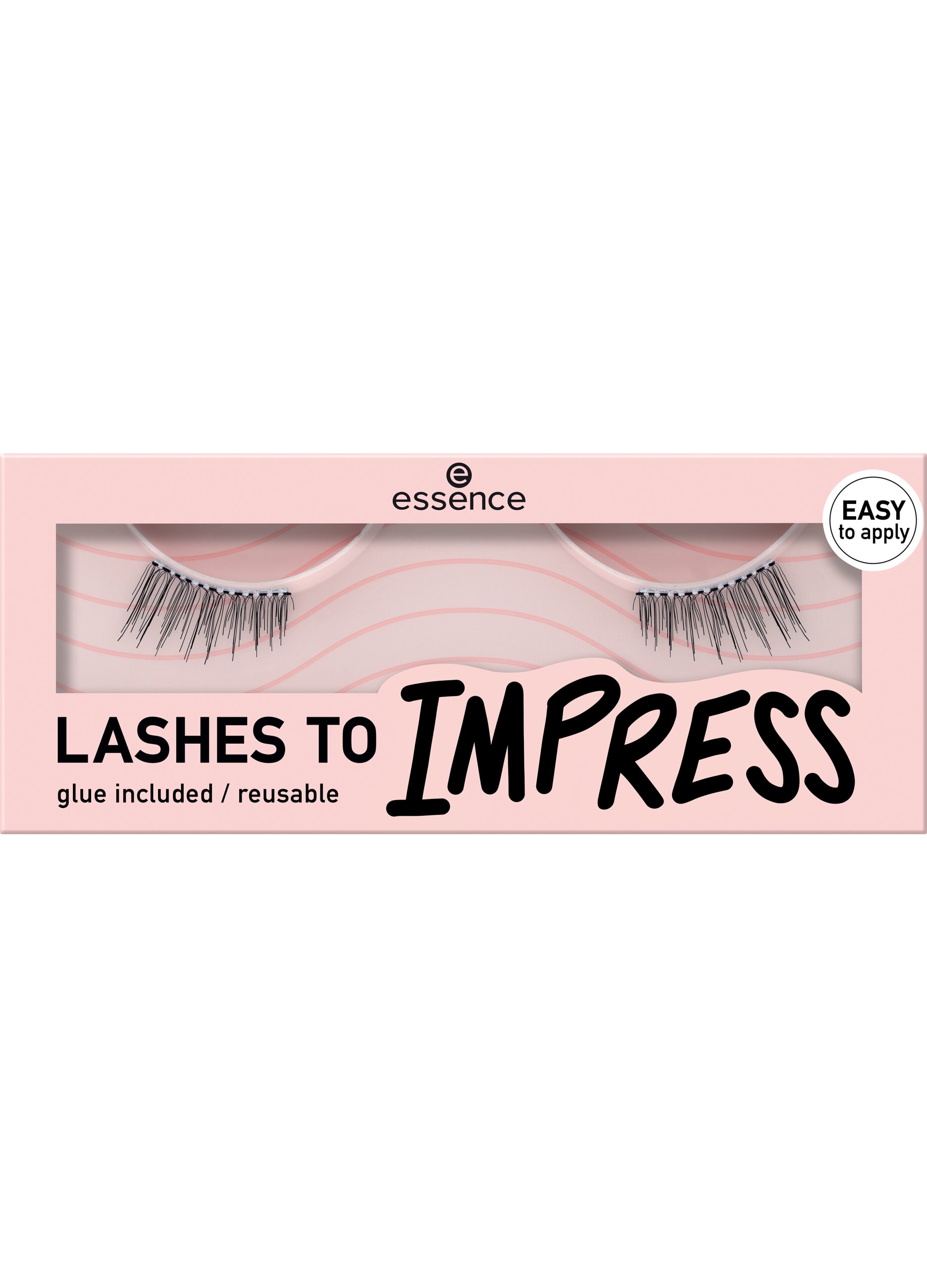 ESSENCE, Essence Lashes To Impress Ciglia Finte 03, Donna, Nero, Taglia: FASUL