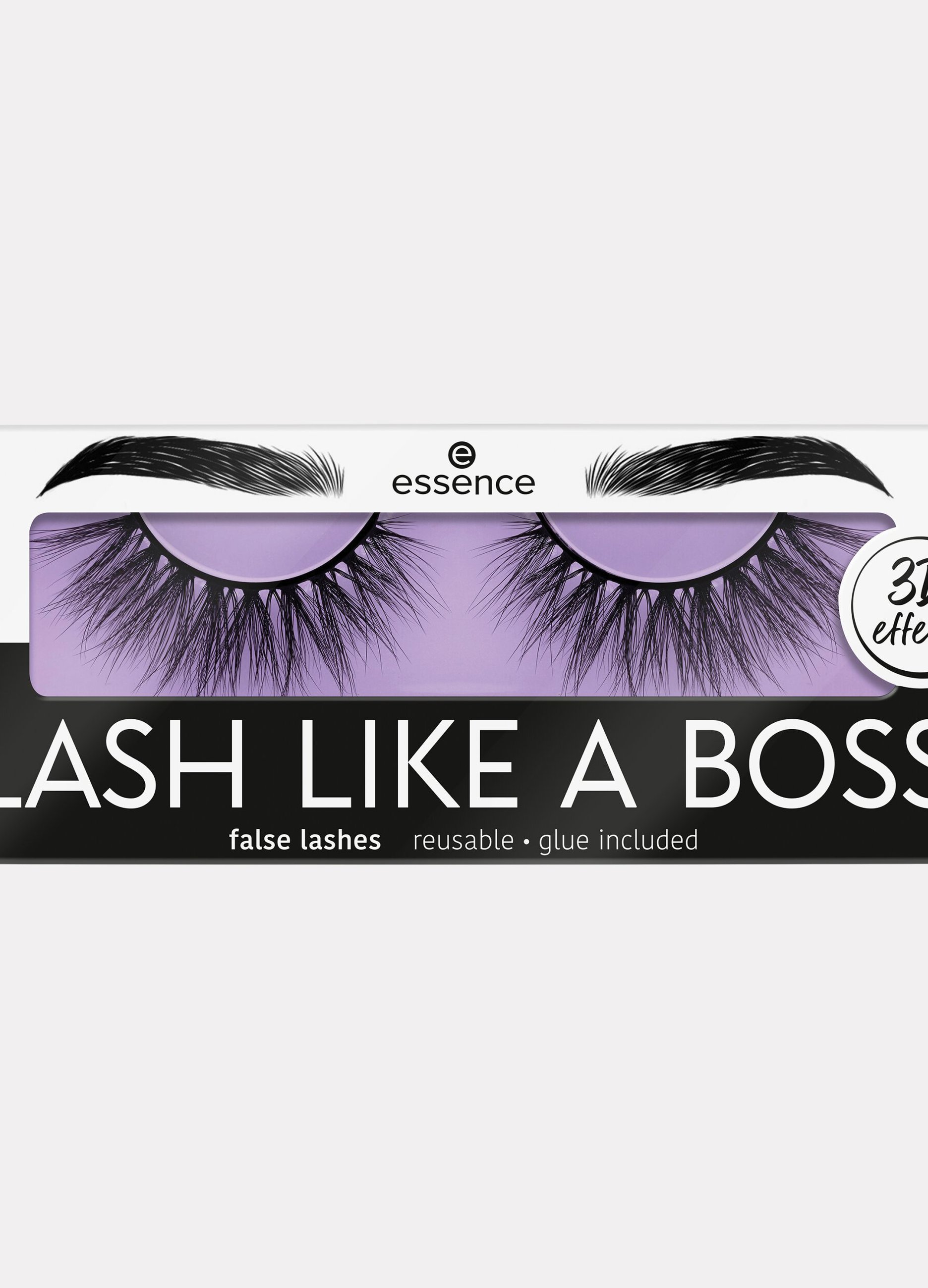 ESSENCE, Essence Lash Like A Boss Ciglia Finte 02, Donna, Nero, Taglia: FASUL