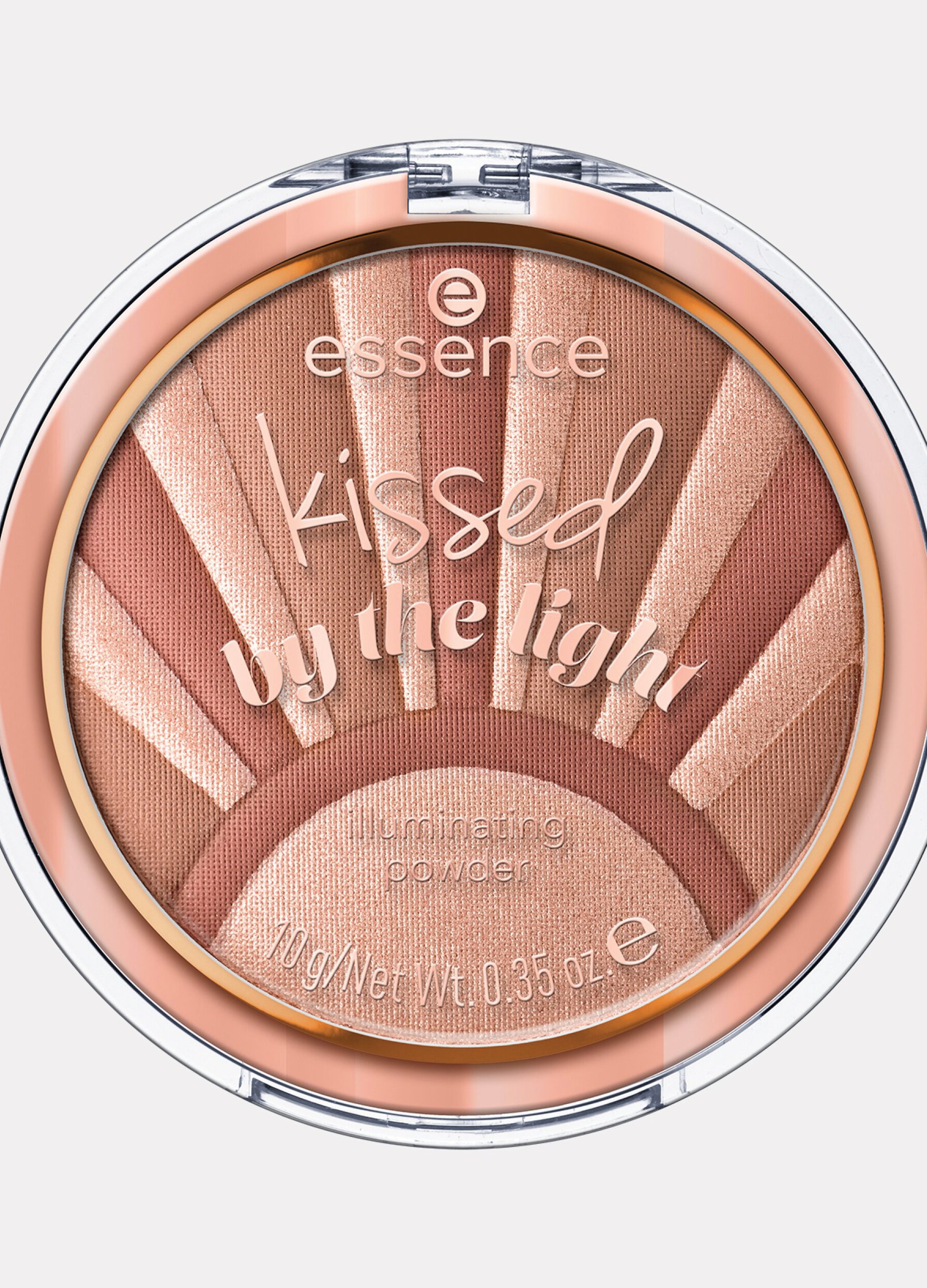 ESSENCE, Essence Kissed By The Light Cipria Viso Effetto Illuminante 02, Donna, Marrone, Taglia: FASUL