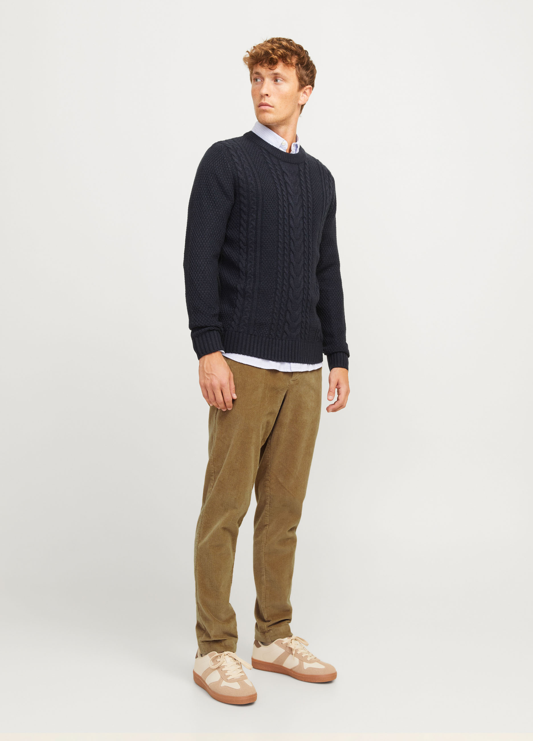 Upim Uomo Marrone Scuro Pantaloni Chino Carrot Fit Taglia: 32 - Immagine 1
