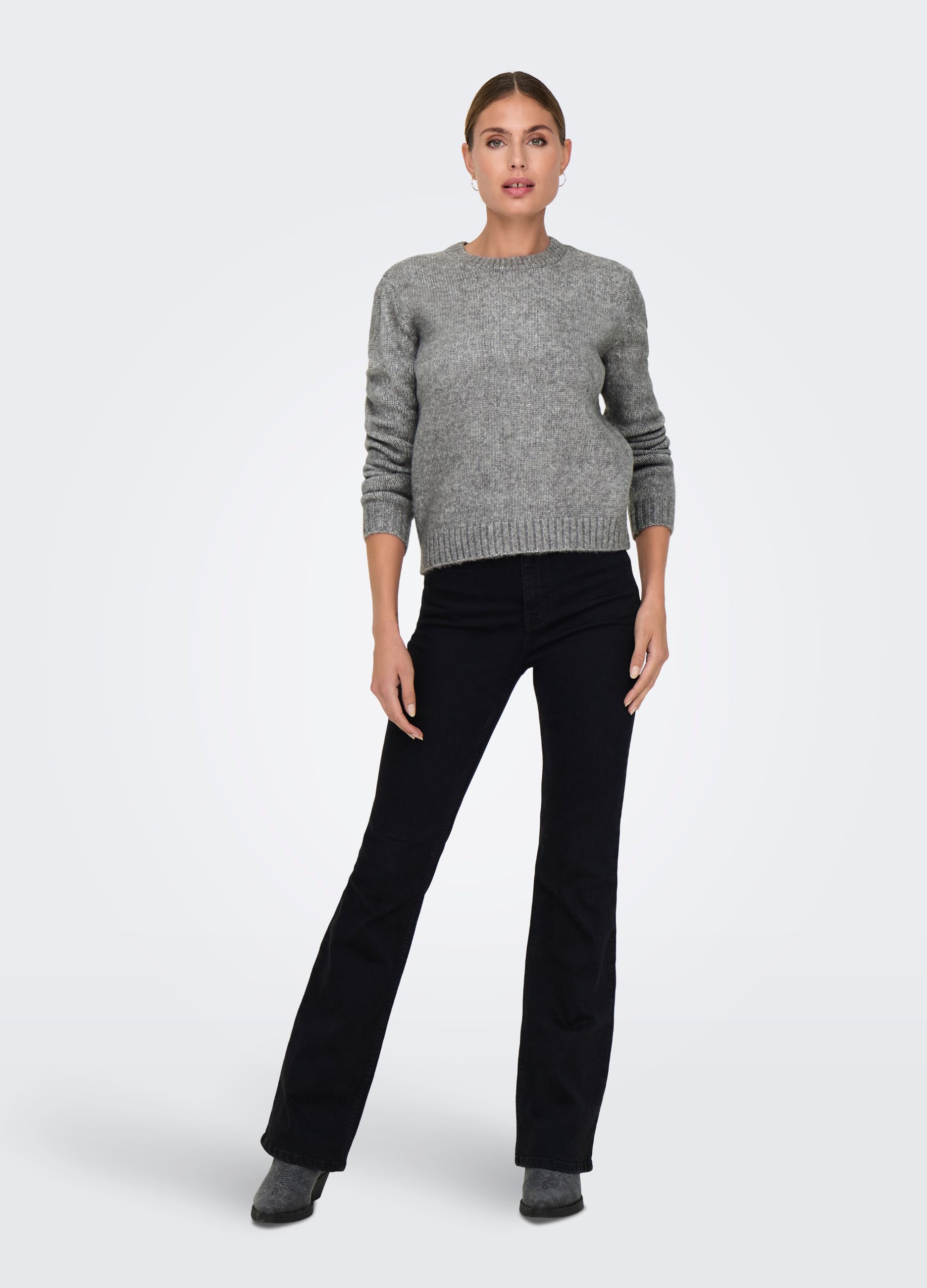 Upim, Pullover A Maniche Lunghe, Donna, Grigio, Taglia: S-image