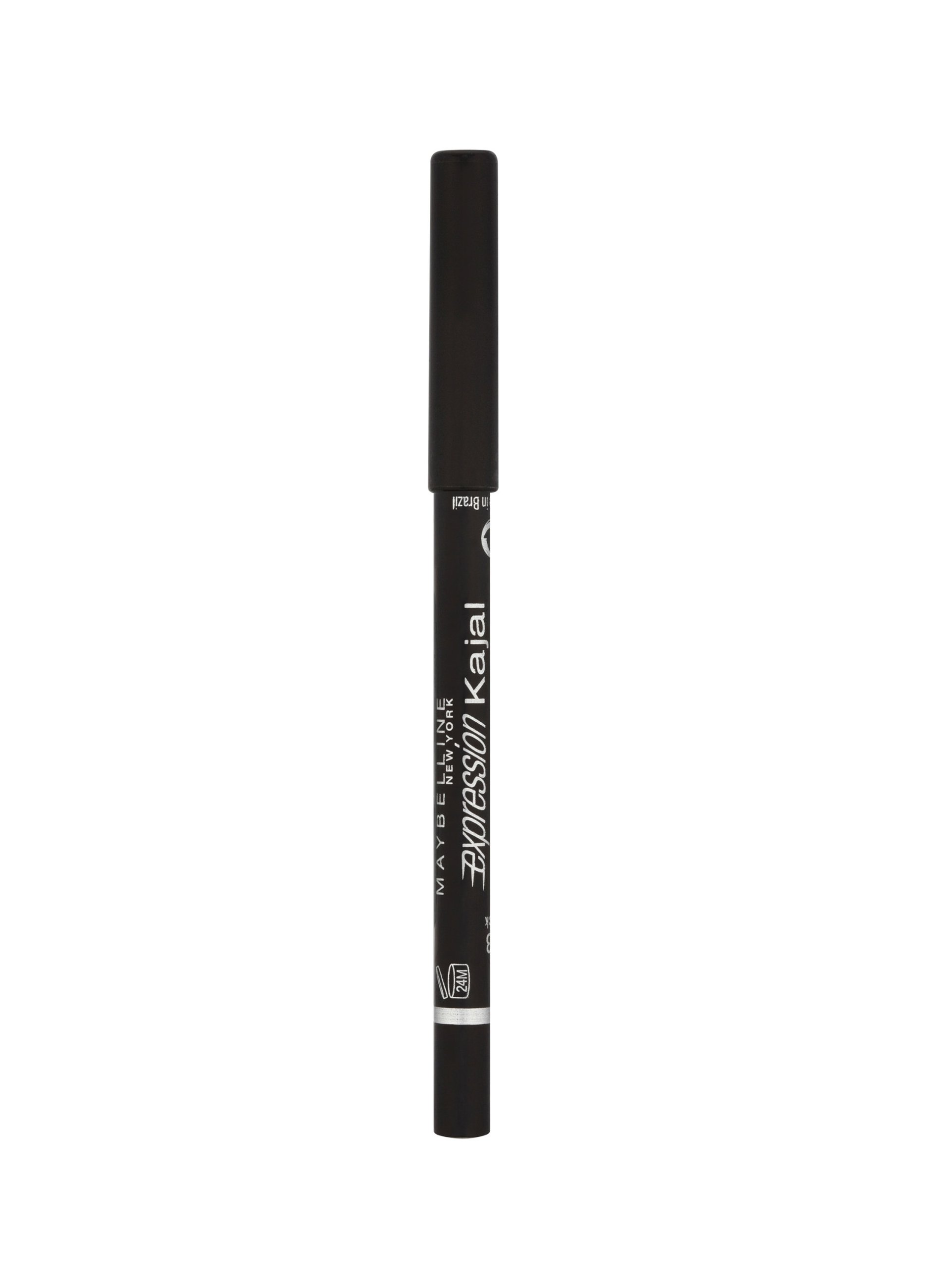 Maybelline , New York Matita Occhi Expression Kajal, Senza Sbavature, Tratto Morbido E Preciso, Waterproof, 22 Black., Donna, Nero, Taglia: FASUL