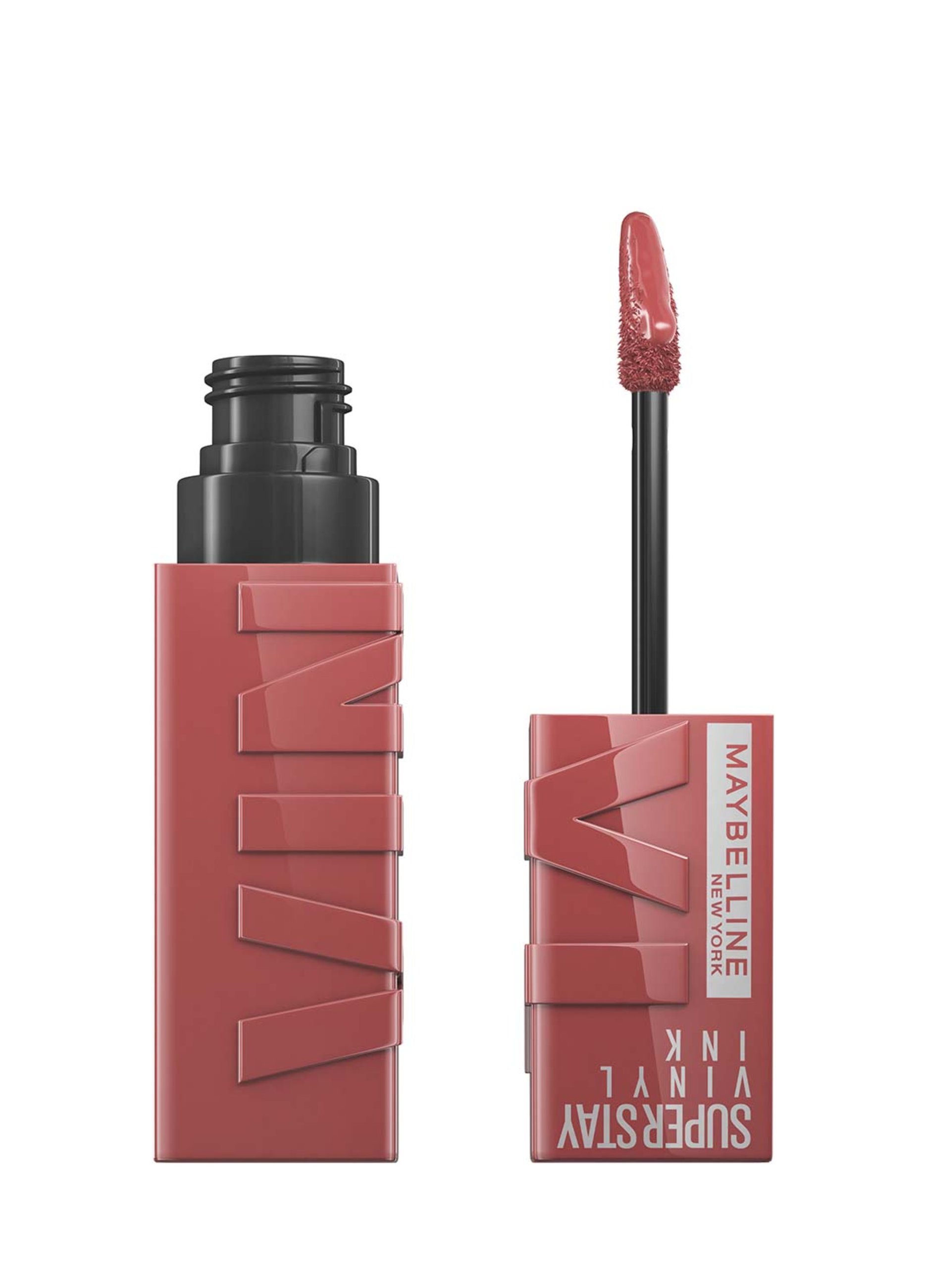 Image of MAYBELLINE, Rossetto Rossetto A Lunga Tenuta Effetto Vinilico Superstay Vinyl Ink 35 Cheeky., Donna, Rosa ciclamino, Taglia: FASUL