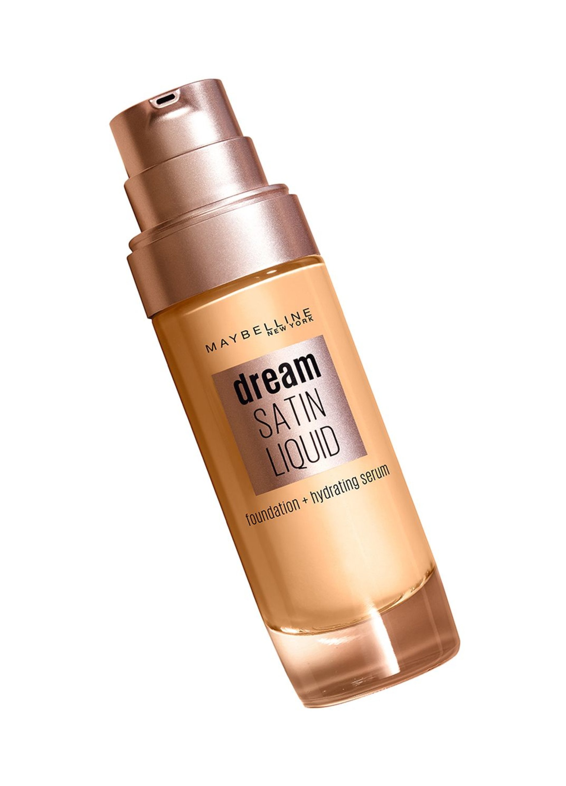 Maybelline , New York Fondotinta Dream Satin Liquid, Look Naturale, Effetto Satinato, Nude., Donna, Nude, Taglia: FASUL