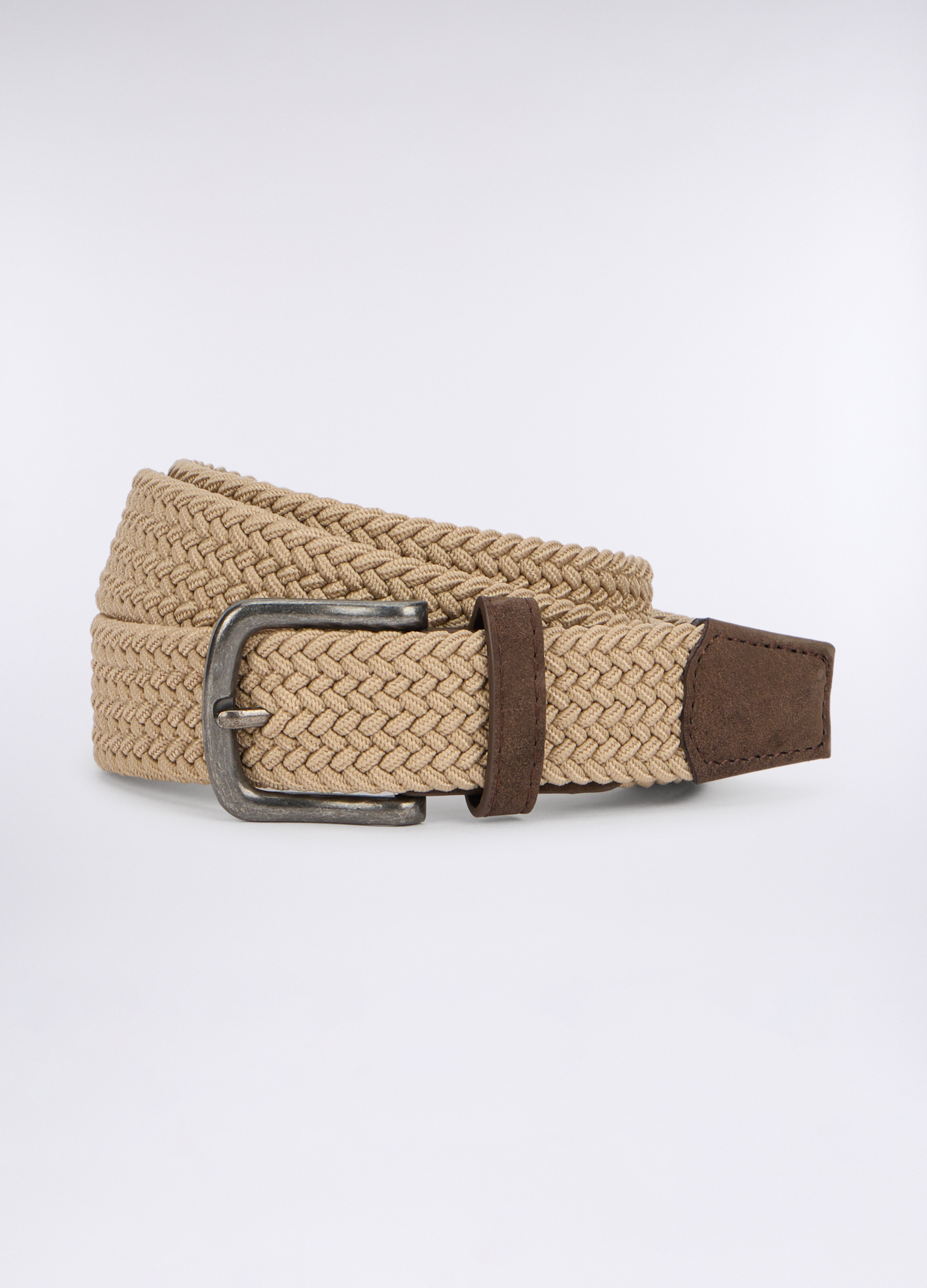 Upim Uomo Beige Cintura Intrecciata Taglia: 90-95 Cm