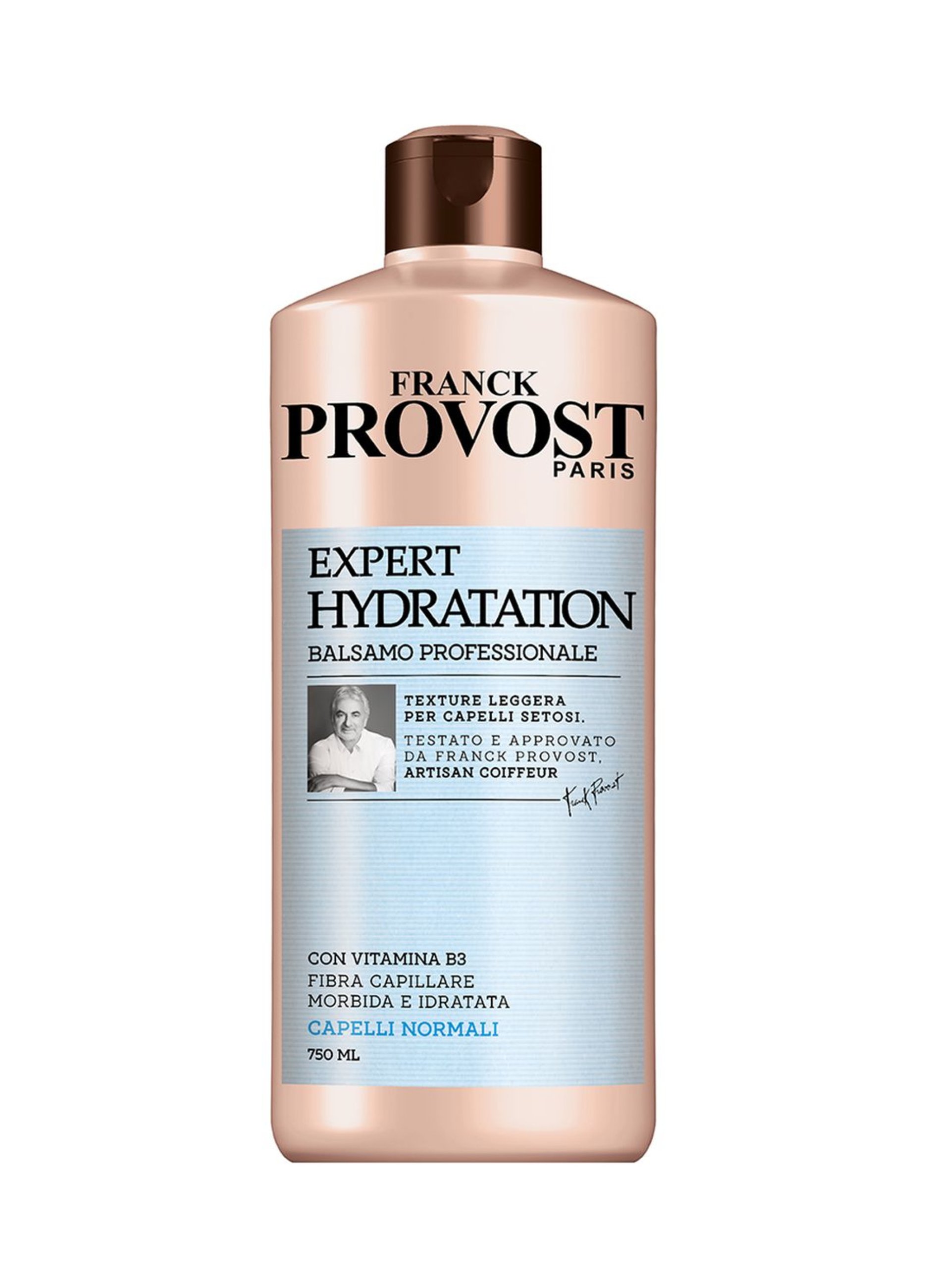 Image of PROVOST, Franck Provost Balsamo Professionale Expert Hydratation, Balsamo Con Vitamina B3 Per Capelli Profondamente Idratati, , 750 Ml., Donna, Bianco, Taglia: FASUL